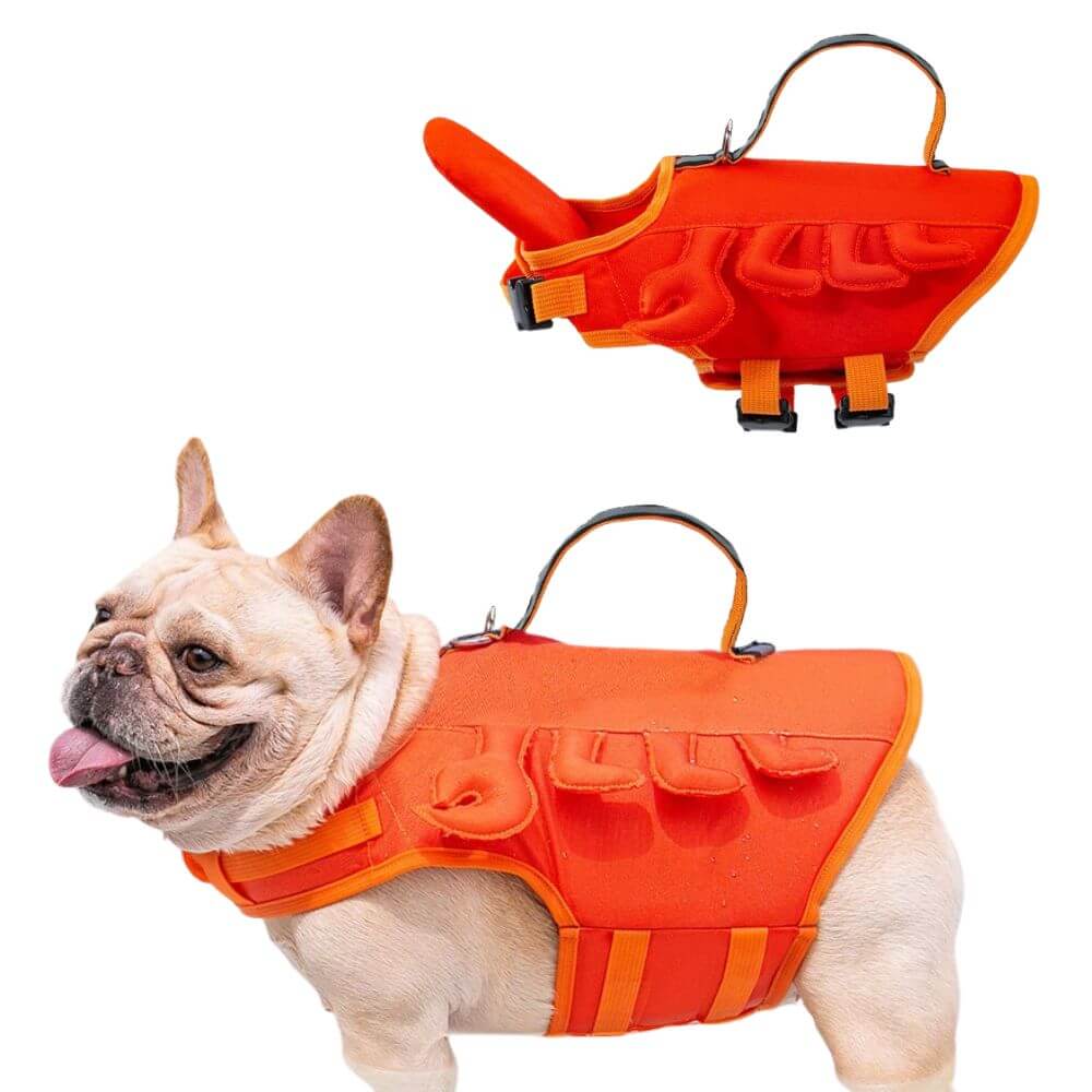 ERNIE-miniaturka-kapoka.jpg Kamizelka ratunkowa dla psa z odpinaną podpórką pod pyszczek ERNIE - obrazek 1