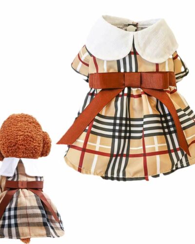 Elegancka sukienka dla psa FURBERRY