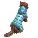 Ocieplany kombinezon dla psa z kapturem WINTERPERLE