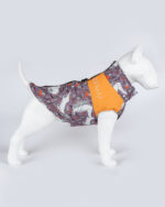 Kurtka dla psa zapinana na grzbiecie w liski ZIPPER JONI