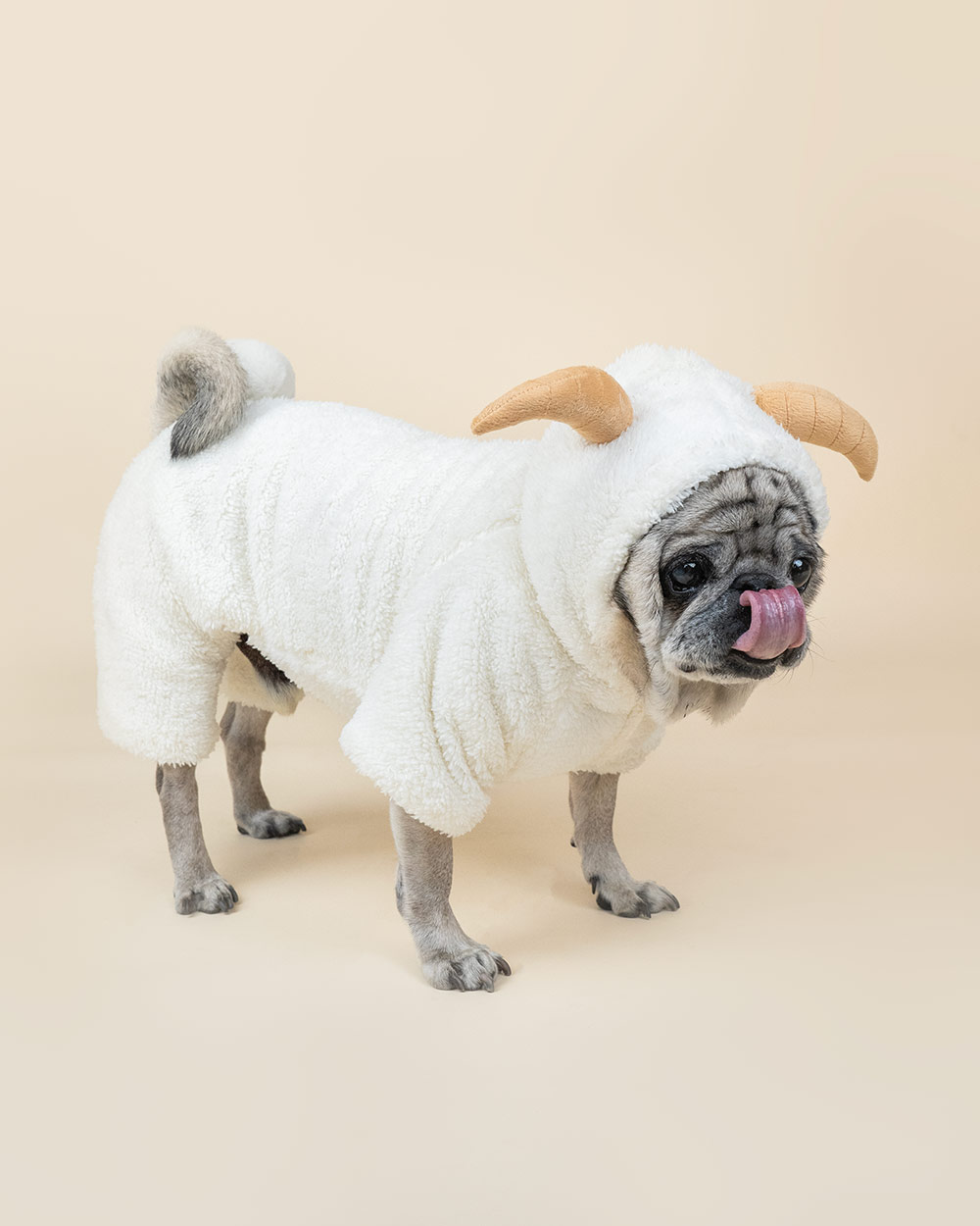 ubranko_dla_psa_baranek_kombinezon_wilkanoc_shaun6.jpg Wielkanocny pluszowy kombinezon baranek Shaun - obrazek 1